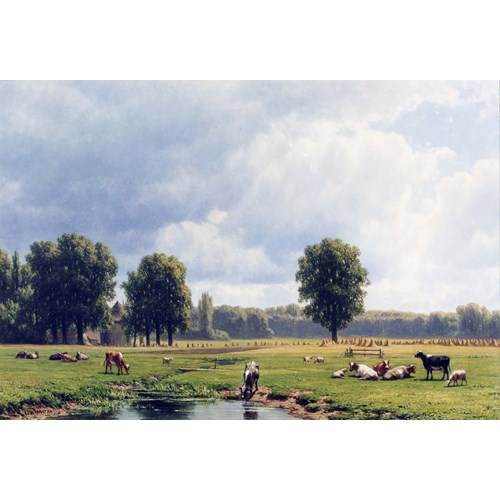 Dutch Landscape with Cattle